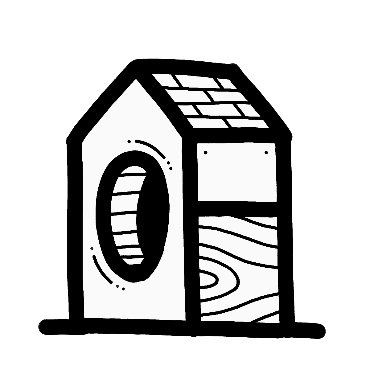 House Drue-Egg Sticker by drü egg