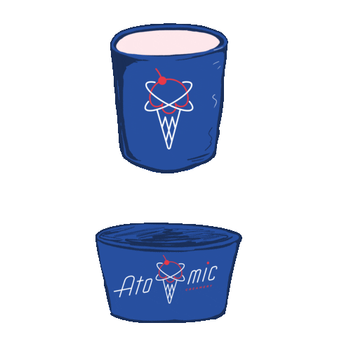 Atomic Creamery Sticker