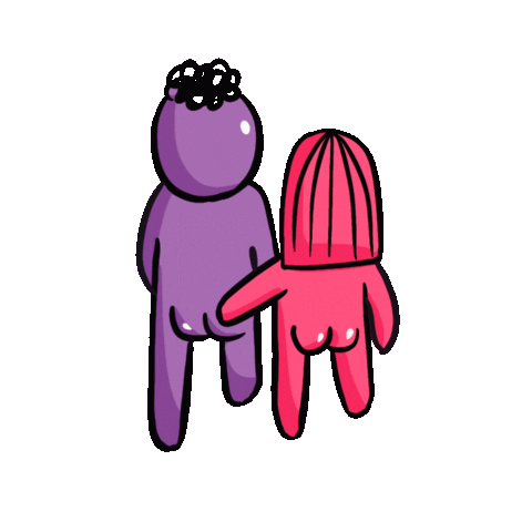 Couple Spank Sticker