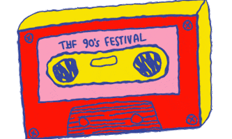90S Fest Sticker by The 90's Festival