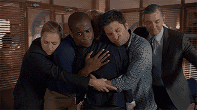 Usa Network Hug GIF by Psych