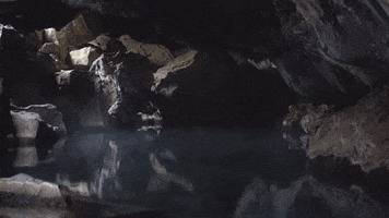 Iceland Cave GIF by Chris