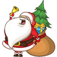 Animation Christmas Sticker