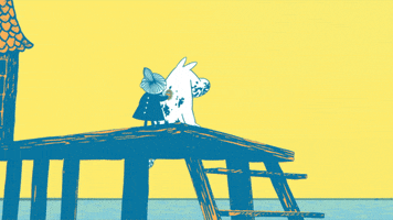 Little My Swimming GIF by Moomin Official