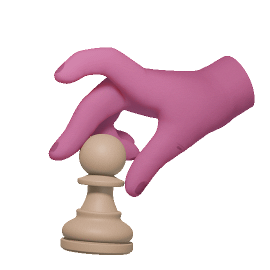 Chess Strategy Sticker by rvd