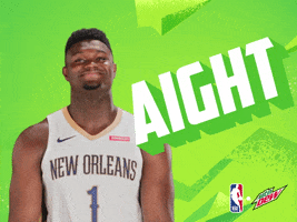 New Orleans Pelicans Ok GIF by Mountain Dew