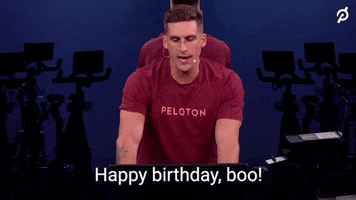 Working Out Happy Birthday GIF by Peloton