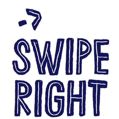 Dating Swiping Sticker by jswipe