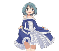 Puella Magi Madoka Magica Dance Sticker