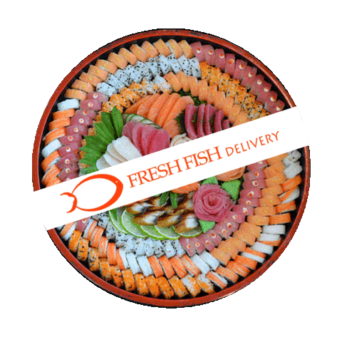 Sushi Caracas Sticker by Fresh Fish Delivery