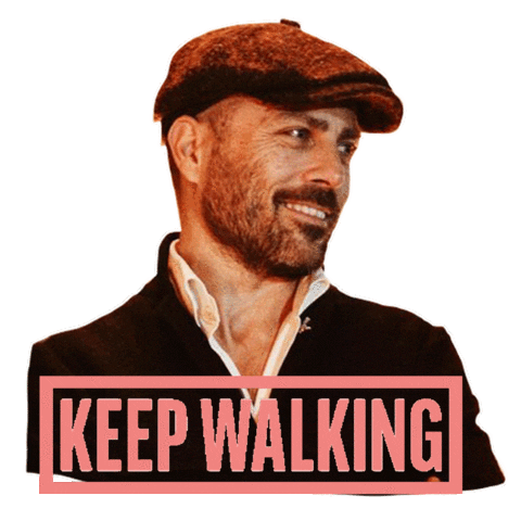 Whisky Walker Sticker by Readrink