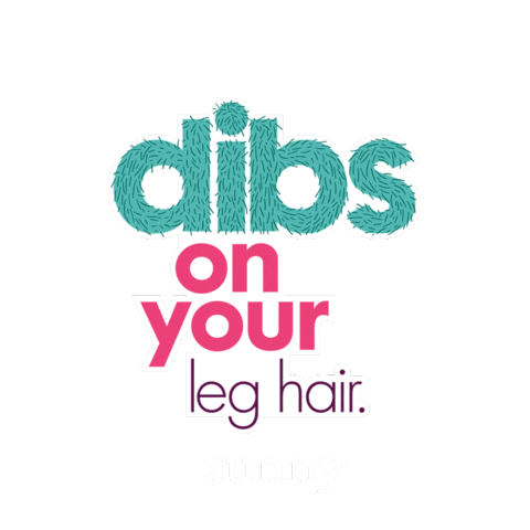 sunny shave Sticker