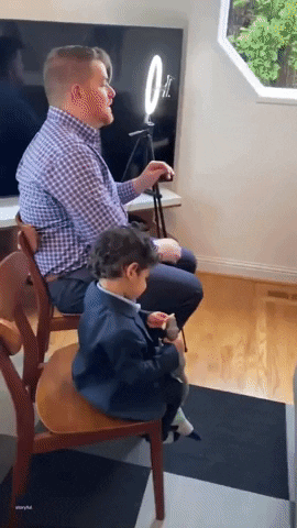 Fathers Day Kids GIF by Storyful