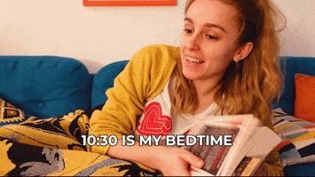 Tired Time For Bed GIF by HannahWitton
