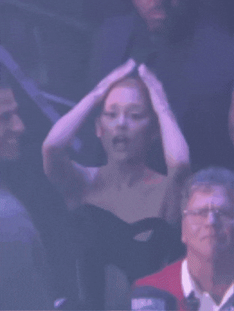 Ariana Grande Shock GIF