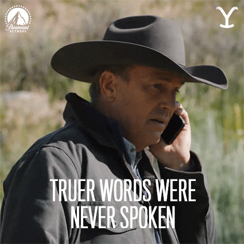 Looking Down Kevin Costner GIF by Yellowstone by YellowstoneTV