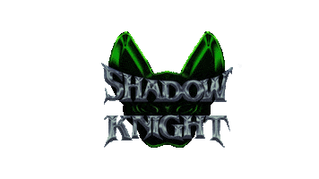Shadow Knight Cat Sticker by REINEN