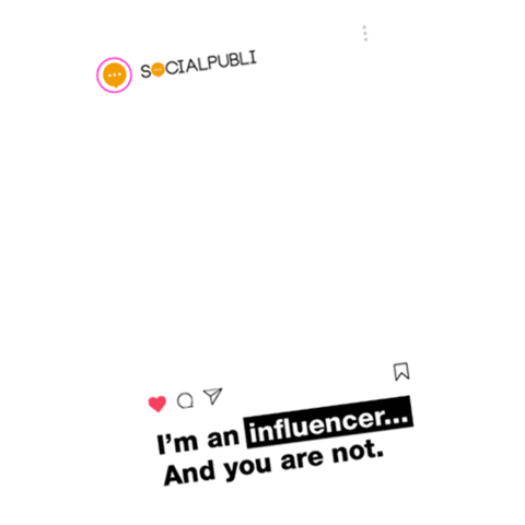 Influencer Sticker