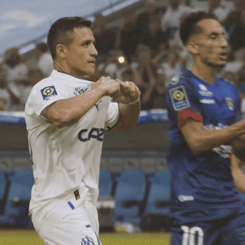Angry Alexis Sanchez GIF by Olympique de Marseille