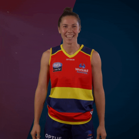 Crowsaflw Mind Blown GIF by Adelaide Crows