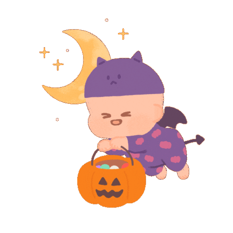 Halloween Baby Sticker by eomgogi