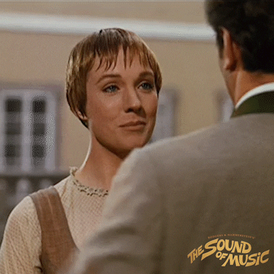 Julie Andrews Reaction GIF by The Rodgers & Hammerstein Organization