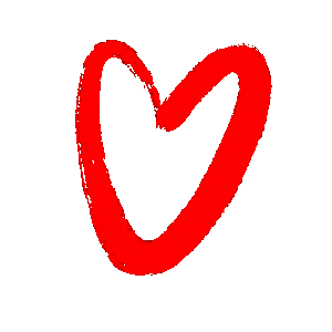 In Love Heart Sticker