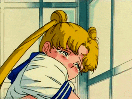 anime crying sailor moon tears break up