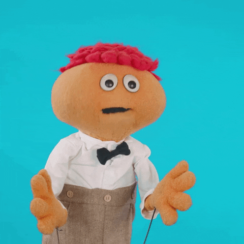 Teachers Day Puppet GIF by Gerbert!