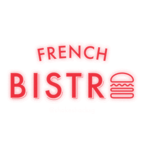 French Bistro Sticker by Shake Shack SG