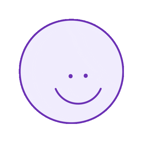 Happy Smiley Face Sticker