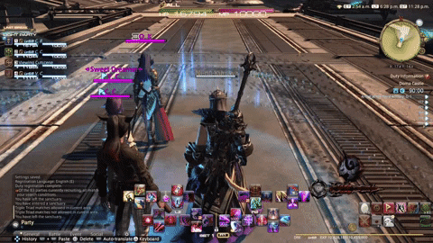 Gif of tank taking a stance
