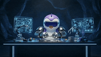 To The Moon Crypto GIF by MechaPengu