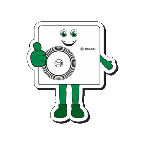 Character Mascot Sticker by Worcester Bosch