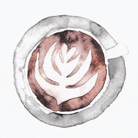 Coffee Croissant GIF by zartmintdesign