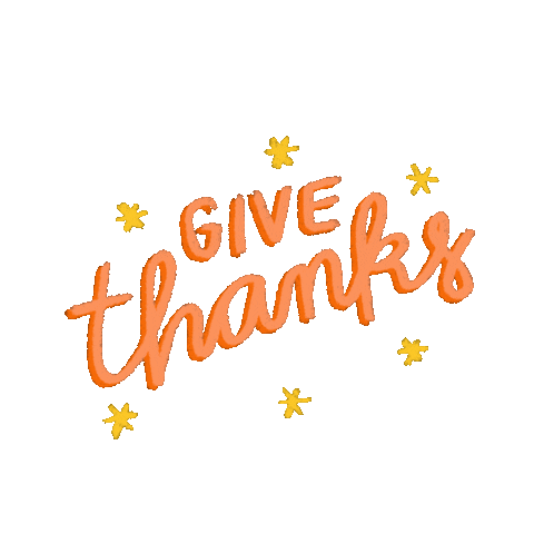 Give Thanks Holiday Sticker by Amazon Photos