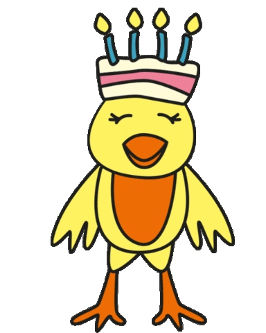 Happy Birthday Sticker