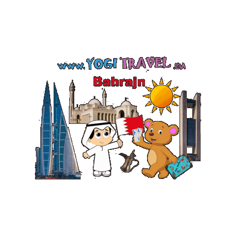 Bahrain Sticker by Yogi Travel