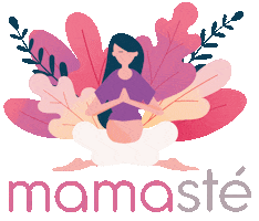 Mamasté by Vasia Sticker