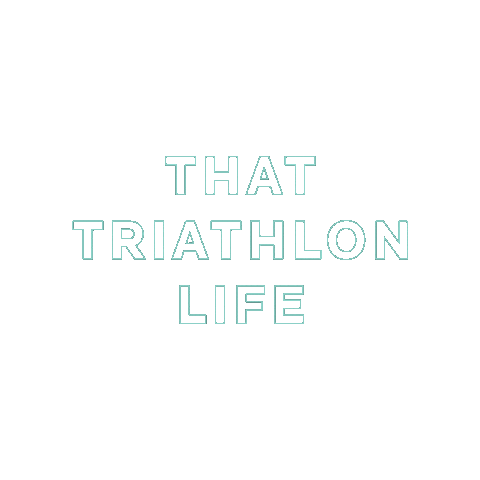That Triathlon LIfe Sticker