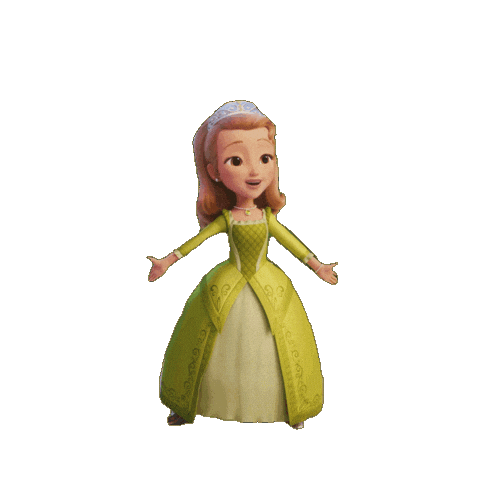Sofia The First Spin Sticker by Disney Jr.