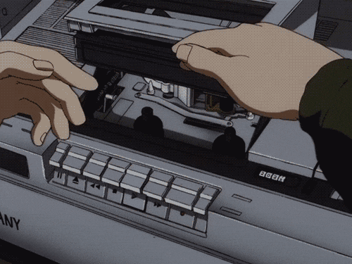 cowboy bebop radio GIF