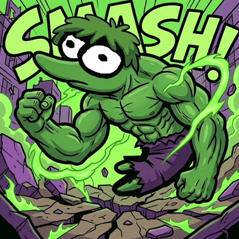 Crypto Hulk GIF by Shramp