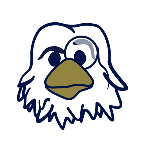 Gold Eagles Sticker by Georgia Southern University