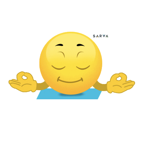 Emoji Sticker by Sarva Yoga