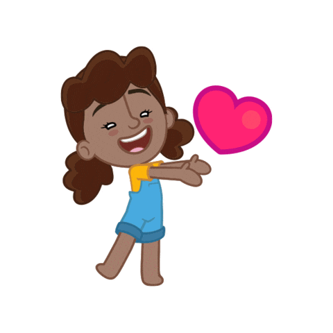 Heart Love Sticker by Mundo Bita