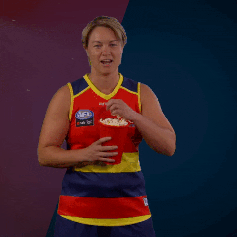 Cj Popcorn GIF by Adelaide Crows