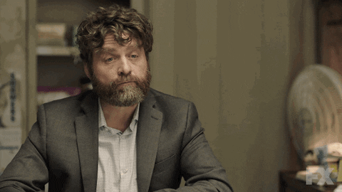 Zach Galifianakis Train Gif By Basketsfx Find Share On Giphy