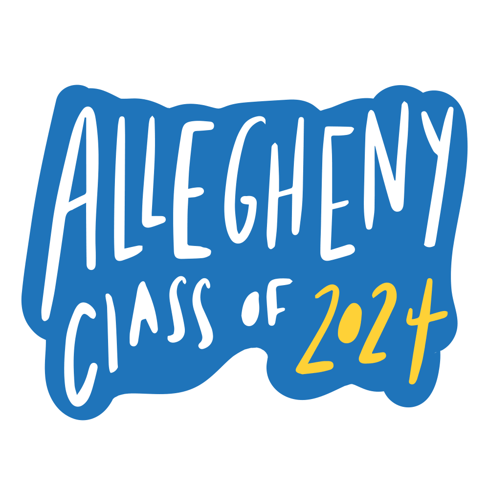 Class Of 2024 Allegheny Bound Sticker by Allegheny College for iOS