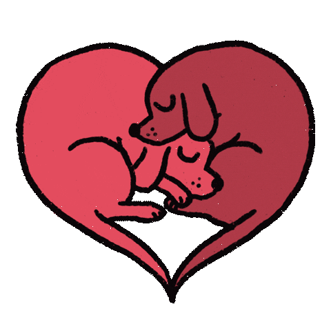 Heart Love Sticker by John Bond